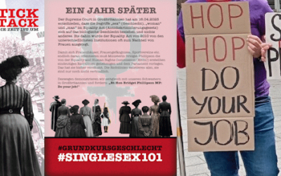 OneYearLater Unser Brief an die britische Ministerin für Frauen und Gleichstellung, Bridget Phillipson